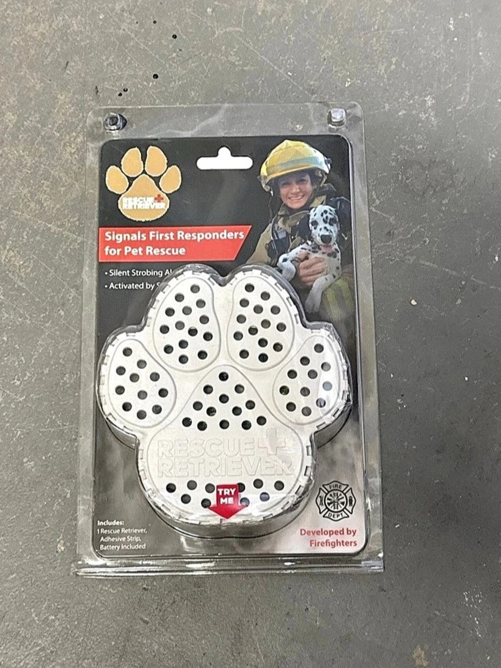 Rescue Retriever Signals First Responders for Pet Rescue Pet Rescue Smoke